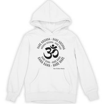 Hare Krishna Spiritual Hare Krishna Mantra Hoodie - Thegiftio UK
