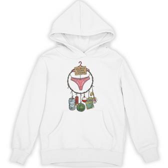 Hillbilly Dream Catcher Redneck Humor Drinking Beer Fishing Hoodie - Thegiftio UK