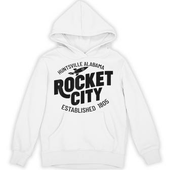 Huntsville Alabama Rocket City 1805 Vintage Travel Souvenir Hoodie - Thegiftio UK