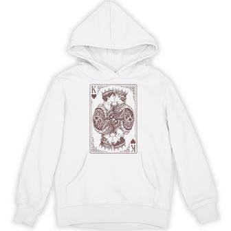 King Of Hearts Gay Couple Playing Cards Lgbtq Pride Month Hoodie | Seseable UK