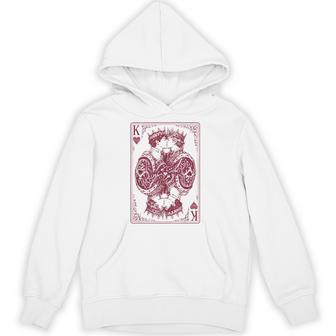 King Of Hearts Gay Couple Playing Cards Lgbtq Pride Month Hoodie - Thegiftio UK