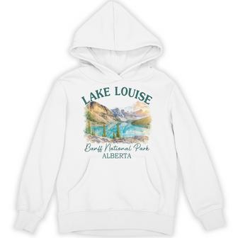 Lake Louise Alberta Banff National Park Canada Travel Trip Hoodie - Thegiftio UK