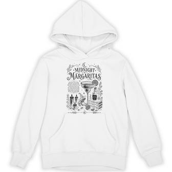 Midnight Margaritas Witch Drinking Cocktail Halloween Hoodie | Seseable UK