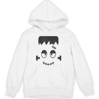 Monster Face Halloween Matching Costume Frankenstein Boy Kid Hoodie - Thegiftio UK