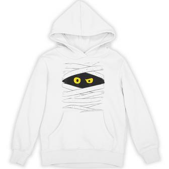 Mummy Wrap Eyes Costume Scary Spooky Halloween Hoodie - Thegiftio UK
