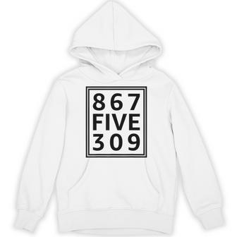 Nostalgic 8675309 80S & 90S Vintage Hoodie - Thegiftio UK