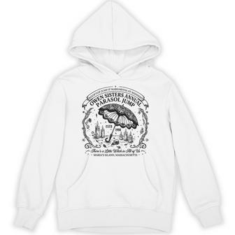 Owens Sisters Annual Parasol Jump Retro 90S Halloween Witch Hoodie - Thegiftio UK