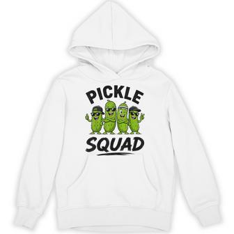 Pickle Squad Pickles Pickle Lover Hoodie - Thegiftio UK