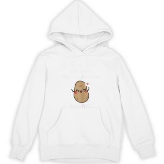 Potato Potato Lover Cartoon Potato Hoodie - Thegiftio UK