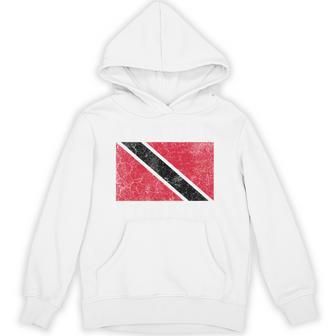 Trinidad And Tobago Flag National Pride Roots Country Family Comfort Colors Crop Top Hoodie - Thegiftio UK
