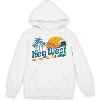 Vintage Key West Florida Beach Summer Vacation Spring Break Hoodie - Thegiftio UK