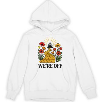 We're Off Yellow Brick Road Witch Halloween Costume Hoodie - Thegiftio UK