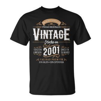 25º Cumpleaños Regalo 25 Años Hombre Intage 2001 Camiseta unisex - Regaloses