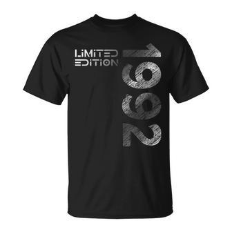 34 Geburtstag Limited Edition Jahrgang 1992 Mann Frau T-Shirt - Geschenkecke