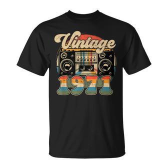 55Th Birthday Retro Vintage 1971 Women T-Shirt - Thegiftio UK