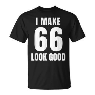66 Años De Edad Divertido Cumpleaños 66 Hombres Es Cita 66 Años Camiseta unisex - Regaloses