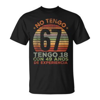 67 Años Cumpleaños Hombre Nacido En 1954 Regalo De 67 Años Camiseta unisex - Regaloses