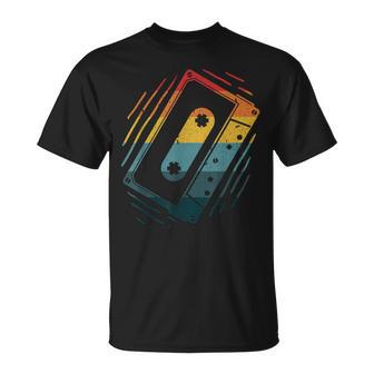 80S 90S Amateurs De Musiqueintage Rétro Cassette Tape T-Shirt - Cadeauxyz