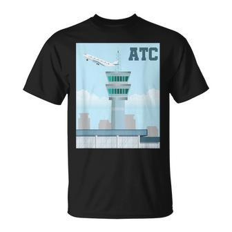 Aéroport D'avion Aéroport Aéroport Cadeau T-Shirt - Cadeauxyz