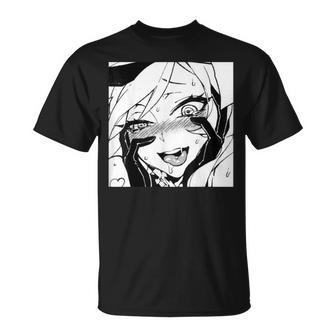 Ahegao Divertida De Anime Otaku Love Camiseta unisex - Regaloses