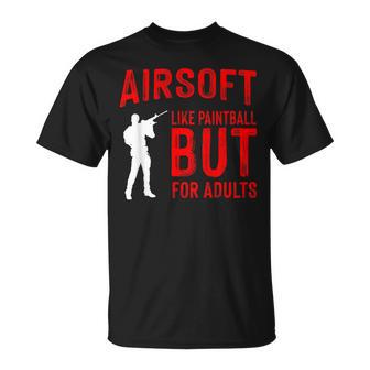 Airsoft Gunport Geschenk I Combat Airsoft Player T-Shirt - Geschenkecke
