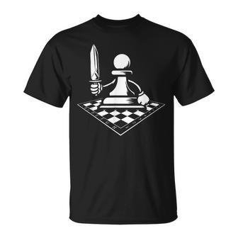 Ajedrez Espada Tablero Chess Jaque Mate Jugador Ajedrez Camiseta unisex - Regaloses