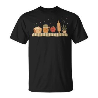 Amis De Cuisine Rétro Pour Amateurs De Pâtisserie T-Shirt - Cadeauxyz