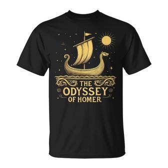 Ancient Greek Mythology Odyssey Homer T-Shirt - Thegiftio UK