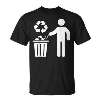Anti Litteringin Medio Ambiente Protección Del Medio Ambiente Camiseta unisex - Regaloses
