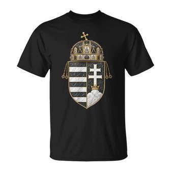 Armoiries De La Hongrie Drapeau Hongrois T-Shirt - Cadeauxyz