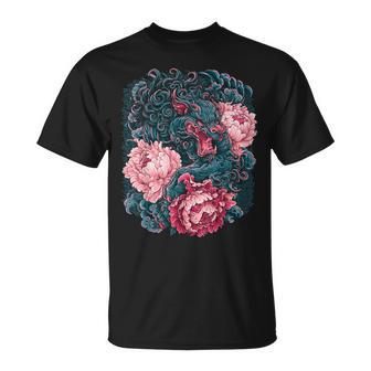 Art Du Dragon Japonais T-Shirt - Cadeauxyz