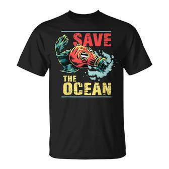 Ave The Ocean Motif Poisson Pour Les Amoureux Des Animaux De La Nature T-Shirt - Cadeauxyz
