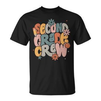 Back To School Second Grade Crew 2Nd Grade Teacher T-Shirt - Thegiftio UK