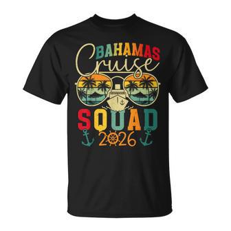 Bahamas Cruise Squad 2026 Family Matching Group Vacation T-Shirt | Seseable UK