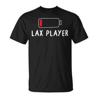 Baja Batería Lax Player Lacrosse Lax Team Humor Camiseta unisex - Regaloses