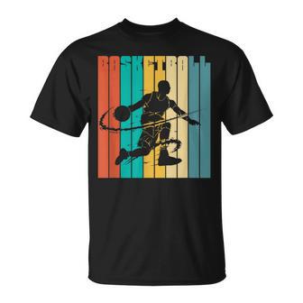 Basketball Basket Retro -Intage Basketball Camiseta unisex - Regaloses