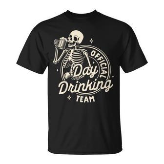 Beer Lover Day Drinking Lover Official Day Drinking Team T-Shirt | Seseable UK