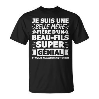 Belle-Mére Belle-Maman Cadeau Formidable Fête Des Mères T-Shirt - Cadeauxyz