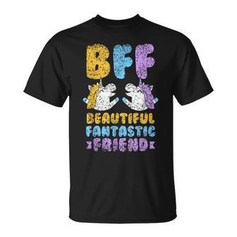 Bff Beautiful Fantastic Friend Meilleur Ami Amitié Besties T-Shirt - Cadeauxyz