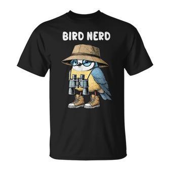 Bird Nerd Birding Day Birdwatching Birdwatcher Birder T-Shirt - Thegiftio UK