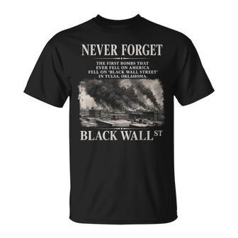 Black Wall Street Historical Illustration T-Shirt - Thegiftio UK