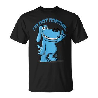 Blue Dog Cuello Camiseta unisex - Regaloses