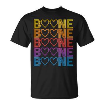 Boone Heart Kid Vintage Fathers Day T-Shirt | Seseable UK