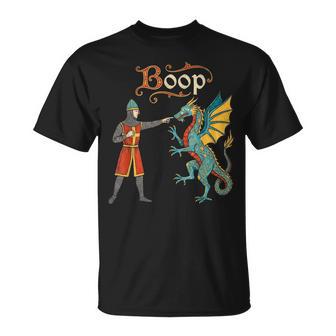 Boop Medieval Knight Dragon Ren Faire Kids T-Shirt - Thegiftio UK