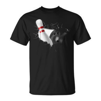 Bowling In Me Balle De Bowling En Forme De Cœur T-Shirt - Cadeauxyz