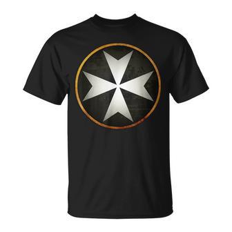 Caballeros Hospitalarios Heráldica Historia Medieval Camiseta unisex - Regaloses
