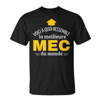 Cadeau Mec -Oici À Quoi Ressemble Meilleur Mec Du Mond T-Shirt - Cadeauxyz