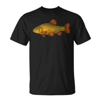 Cadeau Pêche Tanche Pêcheur Poisson D’Eau Douce T-Shirt - Cadeauxyz