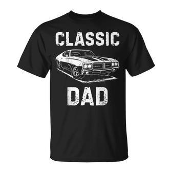 Camisa Clásica Para Papá Divertida Para Hombreiejo Clásico Amante De Los Coches Camiseta unisex - Regaloses