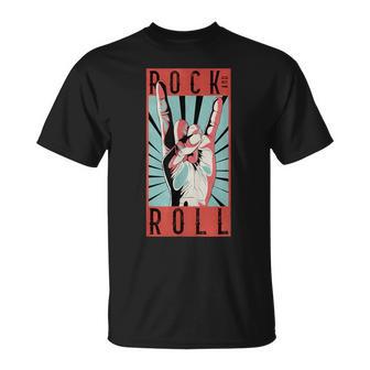 Camisaintage Rock And Roll Rock De Los 80 Camiseta unisex - Regaloses